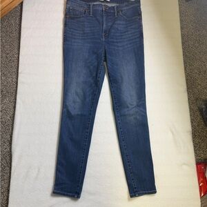 Madewell Women's Skinny Jeans High Rise Stretch 31